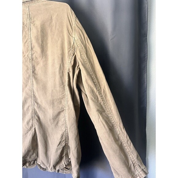 Vtg Lucky Brand Utility Jacket XXL Field Cargo Military Chore Coat Barn Safari - Picture 5 of 7